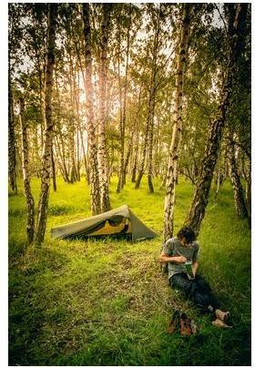 Actual product image Nordisk Lofoten (Tunnel tent, 0.49 kg, 1 person)