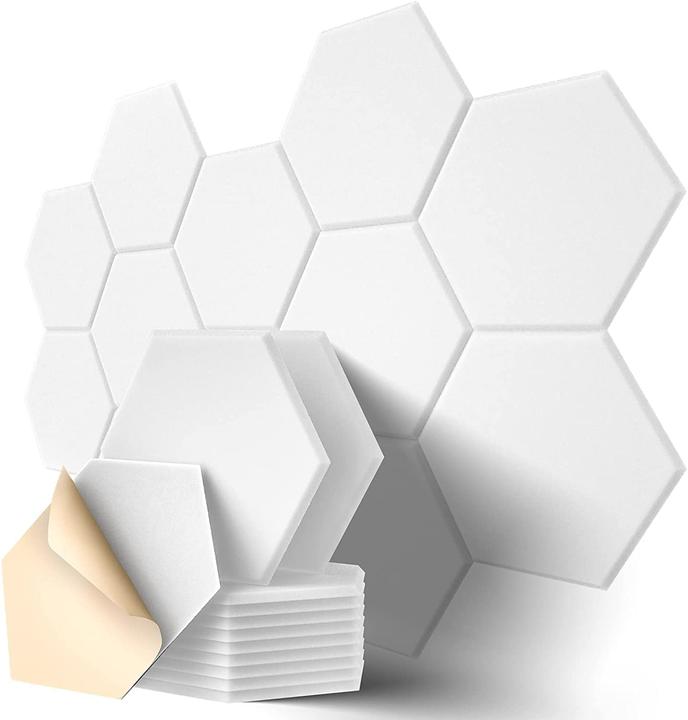 Kuchoow Panneaux acoustiques Hexagon (12 pcs)