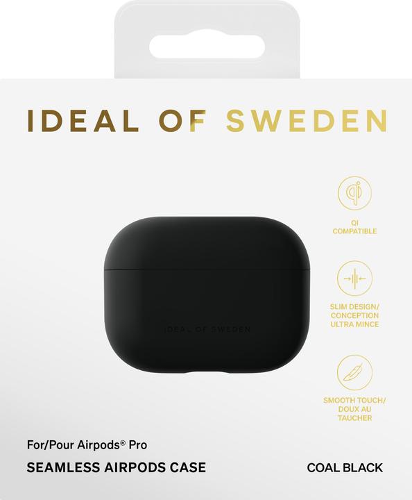 Actual product image iDeal Of Sweden Designer Hard Cover Coal Black (Headphone bag)