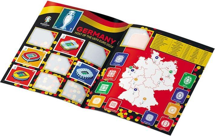 Produktbild Topps Euro 2024 Germany Starter (inkl. 24 Sticker) (Multilingual, Booster Pack)