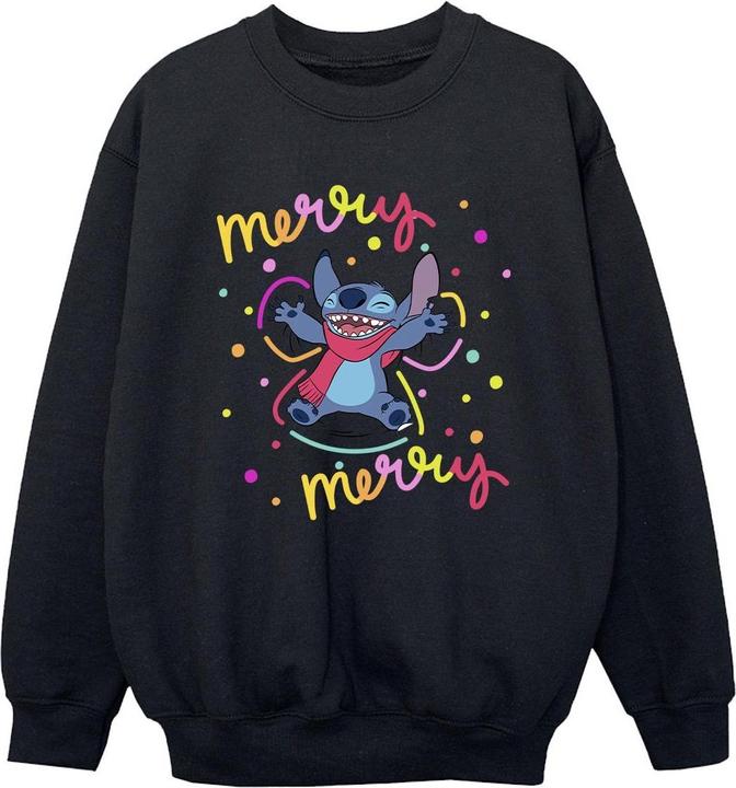 Produktbild Disney Lilo & Stitch Merry Rainbow Sweatshirt Jungen (116)