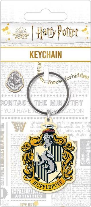 Actual product image Hufflepuff Metal Keyring
