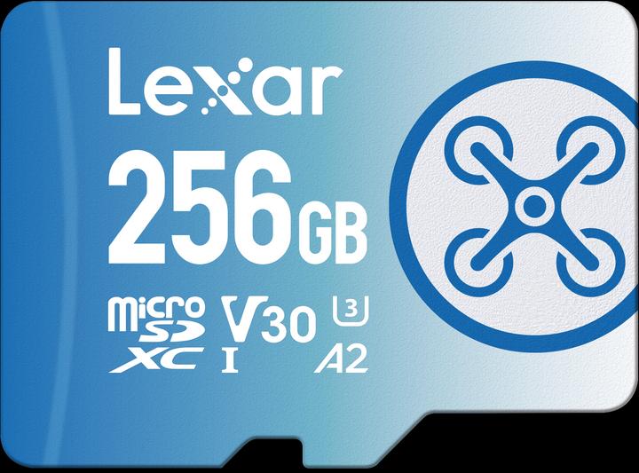 Lexar High Performance MicroSD FLY (256 GB, microSDXC, U3, UHS-I)