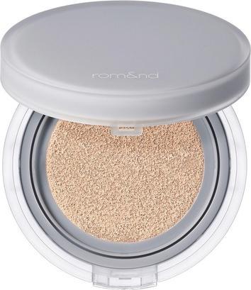 Rom&Nd Nu Zero Cushion Long Lasting High Coverage Semi Matte Finish 02 Pure 21 - Korean Cushion Foun (02 pure21)