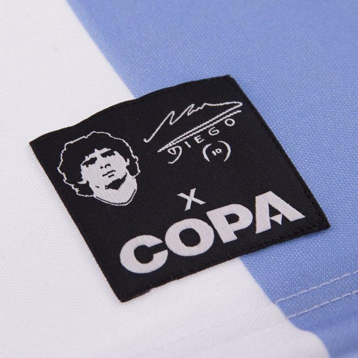Actual product image Copa Football Maradona Argentina 1986 Tribute Shirt (L)