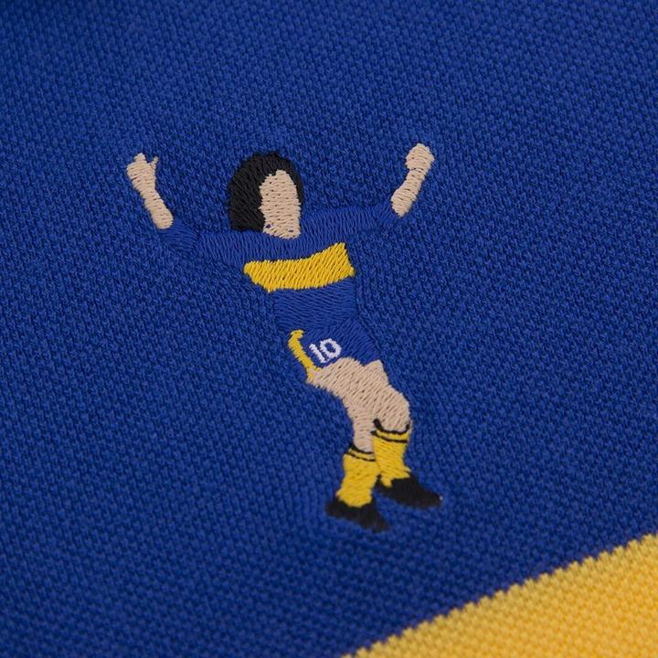 Actual product image Copa Football Maradona X Boca Juniors Tribute Polo Shirt (S)