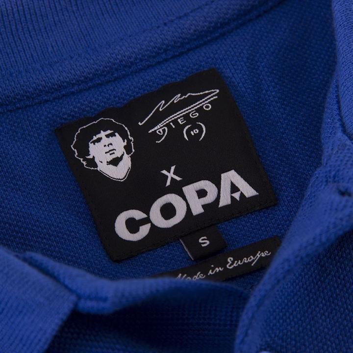 Actual product image Copa Football Maradona X Boca Juniors Tribute Polo Shirt (S)