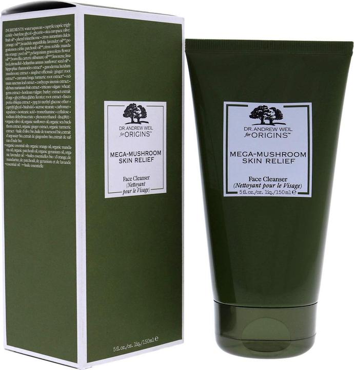 Origins Mega-Mushroom Skin Relief Face Cleanser (Reinigungslotion, 150 ml)