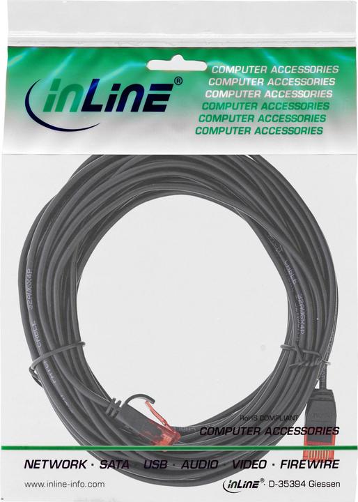 Actual product image InLine Slim patch cable (U/UTP, CAT6, 7.50 m)