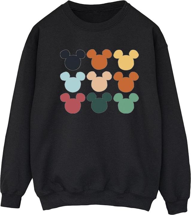 Disney Mickey Mouse Heads Square Sweatshirt (XL)