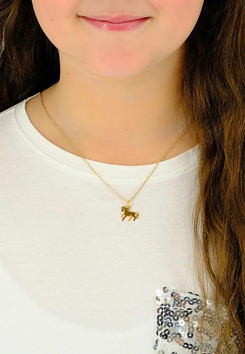 Image du produit Muau Pendant horse yellow gold 750, 17x15mm (Or jaune 750/18K)