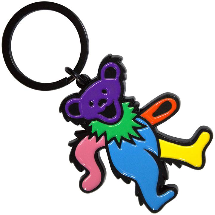 Actual product image Grateful Dead Dancing Bear Keyring
