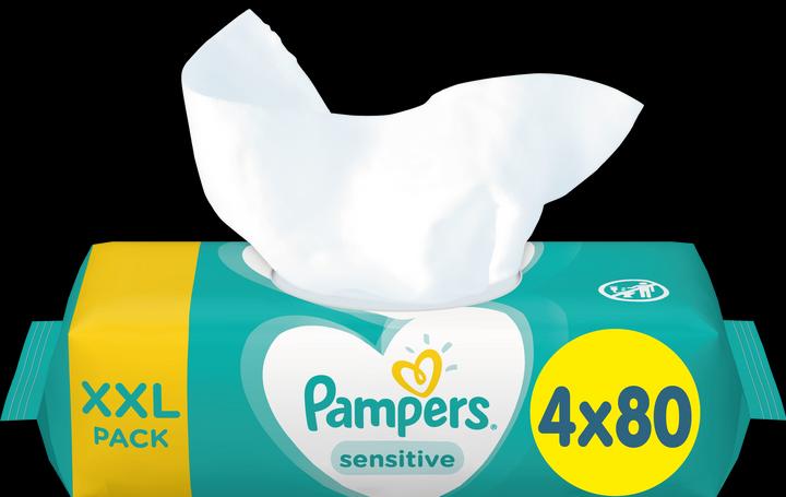 Produktbild Pampers Sensitive (320 Stück)