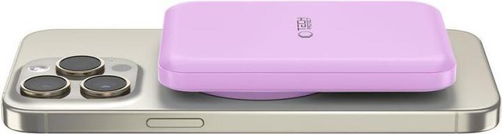 Actual product image Tech-Protect LifeMag MagSafe PB10 5000mAh Power Bank - Pink (5000 mAh, 15 W)