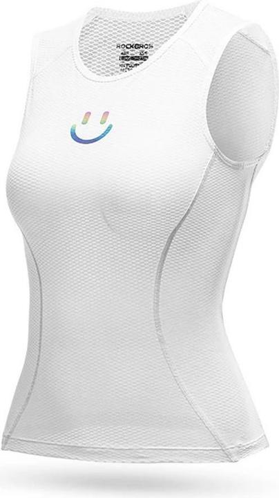 Rockbros YDBX001 women's quick-drying cycling vest M / L - white (M/L)