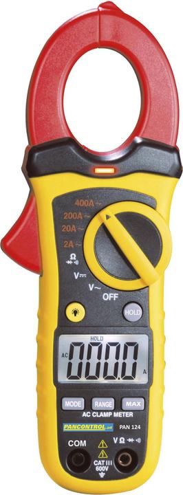 Produktbild Pancontrol Digitalstromzange PAN 124 AC inkl. Tasche (CAT III 600V)