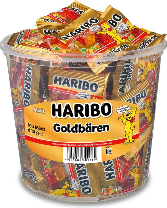 Haribo Goldbären (100 Stk., 1000 g)