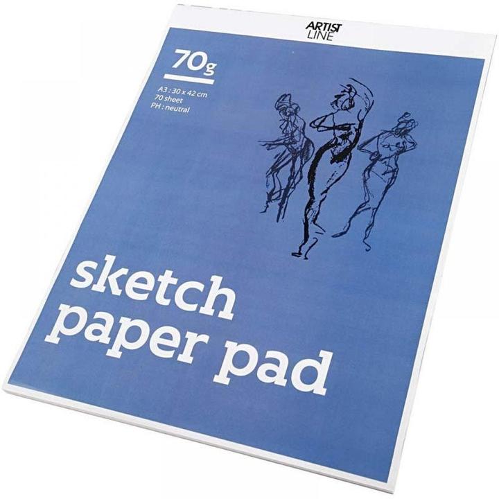 Immagine prodotto Creativ Company Schetsblok Wit A3 70gr, 70 Vellen (A3)