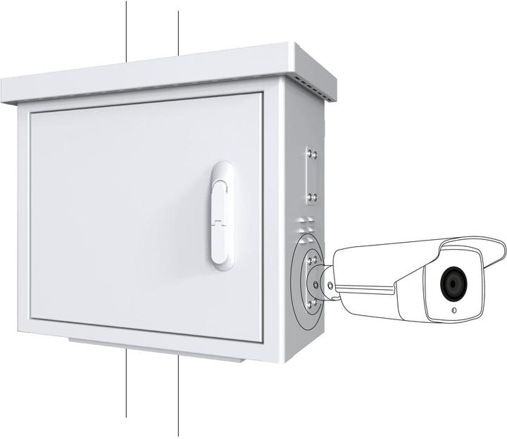 Actual product image Lanview RACK FOR CCTV W=600mm D=300mm (19 inch rack)