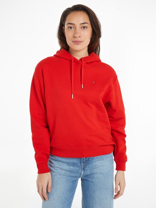 Immagine prodotto Tommy Hilfiger Maglia con cappuccio con bandiera del Regno per le donne sul petto (XS)