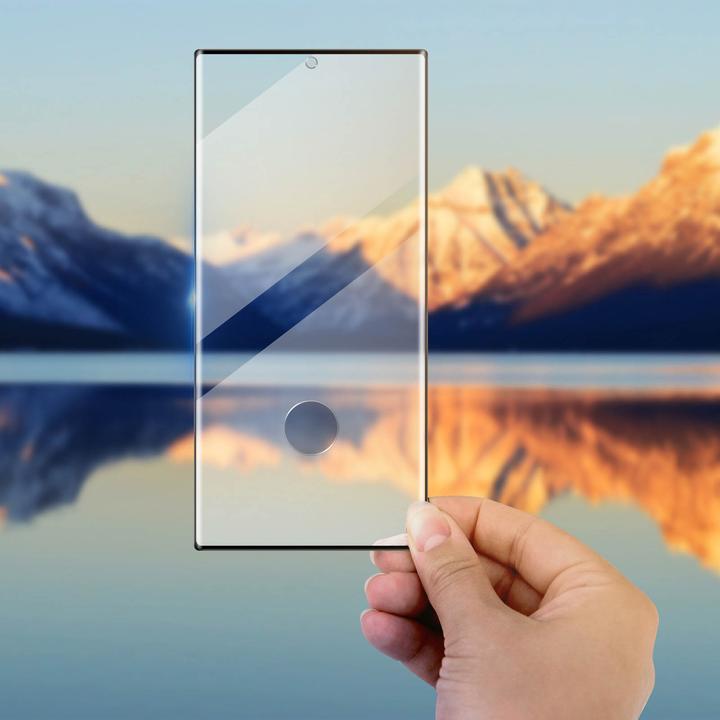 Produktbild Avizar Glas-Displayschutzfolie mit farbigem Rand (1 Stück, Samsung Galaxy S23 Ultra)