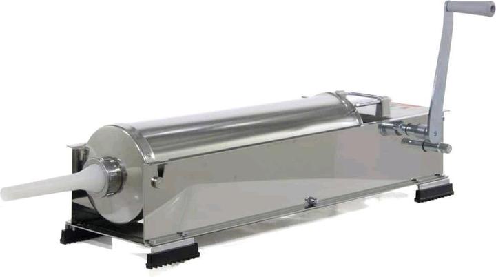 Produktbild Reber N INOX Manueller Wurstfüller 2 Geschwindigkeiten mit GehäuseFüllmenge 12 Kg