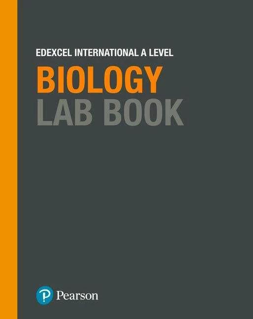 Actual product image Pearson Edexcel International A Level Biology Lab Book (English, 2018)
