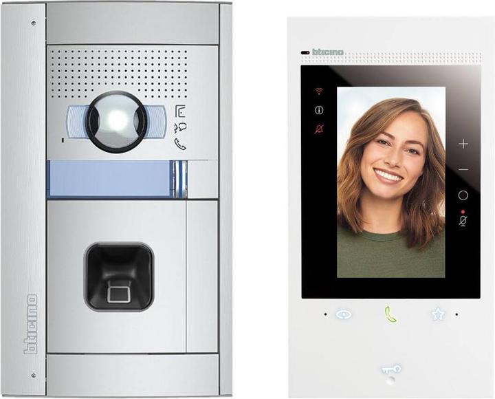 Image du produit Bticino Flex ONE-Set Classe 300EOS with Netatmo & Sfera Allmetal incl. ekey-Fingerprint, smart Wi-F