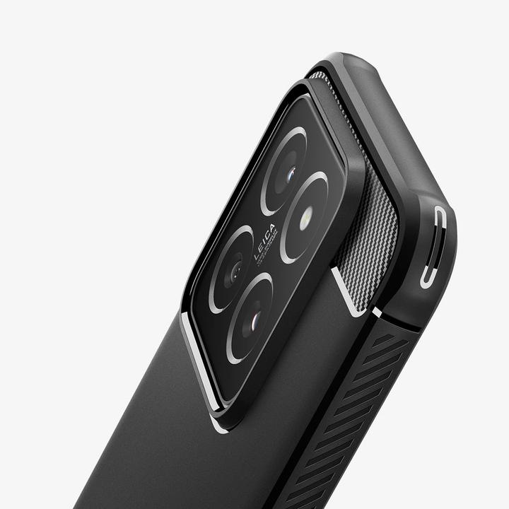 Productafbeelding Spigen Rugged Armor Xiaomi 14 czarny/matzwart ACS07422 (Xiaomi 14)