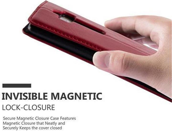 Actual product image Cadorabo Case Book Invisible Magnet (LG G4, Motorola Moto G4 Plus)