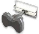 Produktbild Novotegra Zwischenklemme 30-42 mm für C-Schiene Aluminium