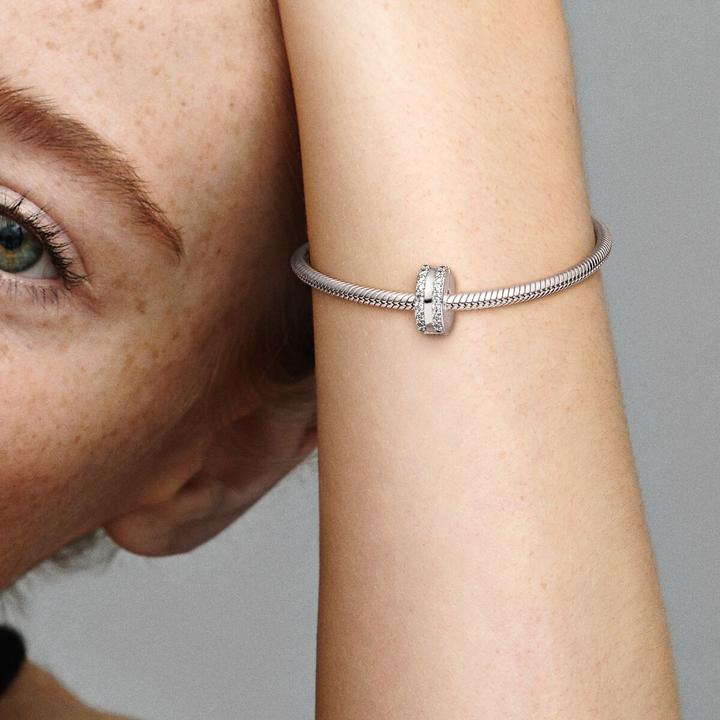 Immagine prodotto Pandora Pavé con doppio rivestimento (Argento 925, Con pietra/e)