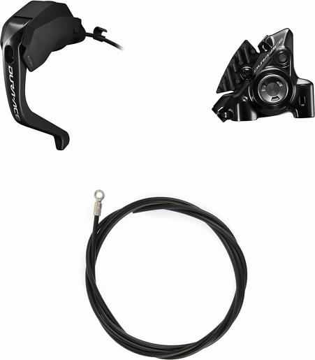 Produktbild Shimano Scheibenbremsen-Set DURA-ACE BR- mit ST-R9180 Di2 vorne (Vorderradbremse, Bremsset)