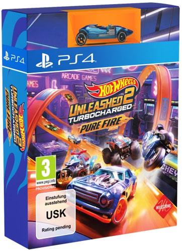 Image du produit Milestone Hot Wheels Unleashed 2 Turbocharged Pure Fire Edition (PS4, DE, FR, IT)