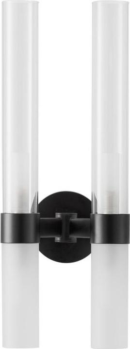 Actual product image Nova Luce CENTURY wall light G9 4-fold black 17.5x15x46.5cm dimmable 9006055