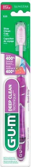 Actual product image GUM Technique Deep Clean Soft Toothbrush