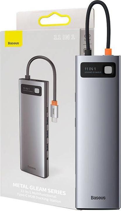 Image du produit Baseus CAHUB-CT0G (USB-C, 11 Ports)