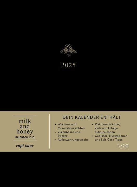 Image du produit milk and honey - Calendrier 2025 (Couverture rigide, Allemand)