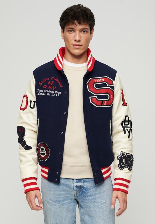 Immagine prodotto Superdry Bomber College Con Patch Varsity (M)