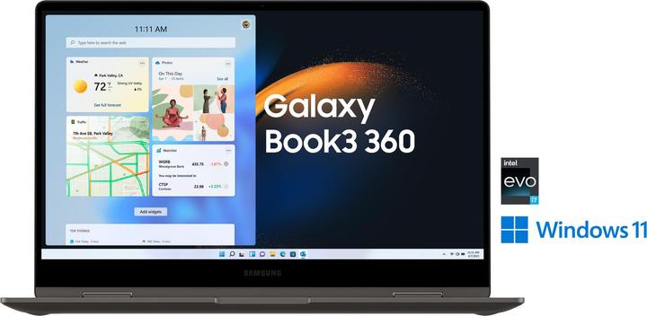 Immagine prodotto Samsung Galaxy Book3 360 (13.30", Intel Core i7-1360P, 16 GB, 1000 GB, DE)