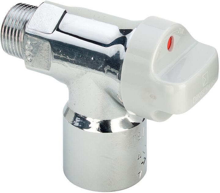 Produktbild Viega Gas-Steckdose G2019T R 1/2, Messing verchromt, mit TAE