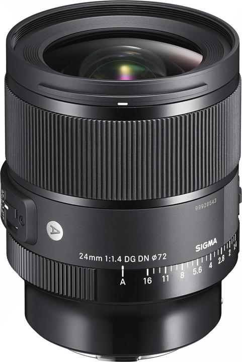 Image du produit Sigma 24mm F1,4 DG DN Art, Sony-E (Sony E, Plein format)