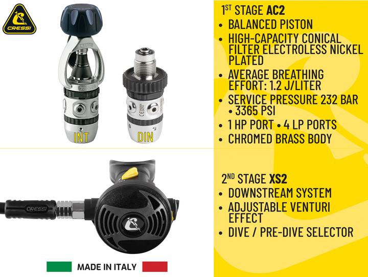 Immagine prodotto Cressi AC2 + XS2