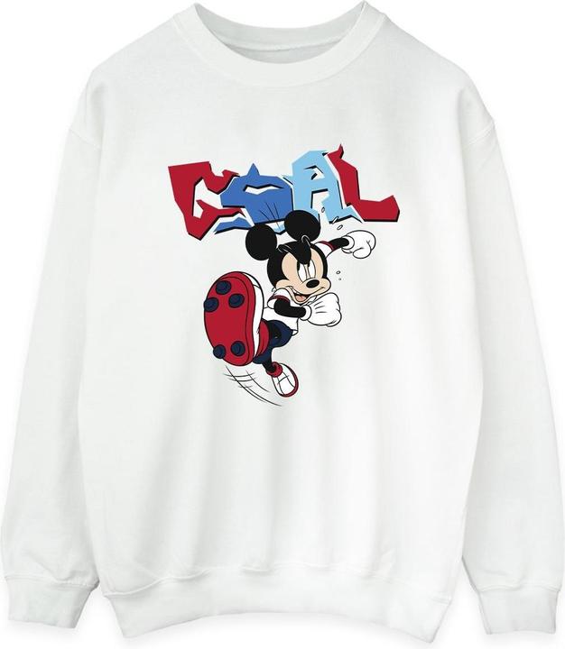 Disney Mickey Mouse Goal Striker Pose Sweatshirt (M)