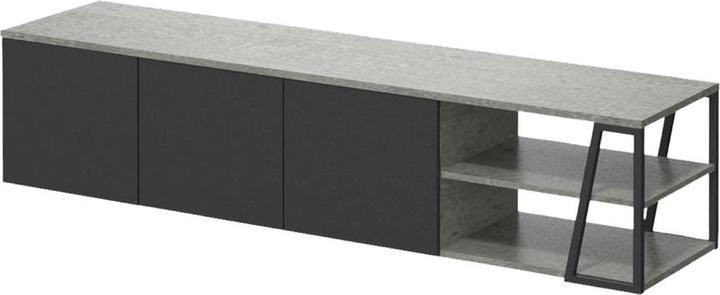 Gris béton, Noir