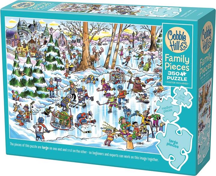 Image du produit Cobble Hill Hockey sur glace fou 350 pièces (350 pièces)