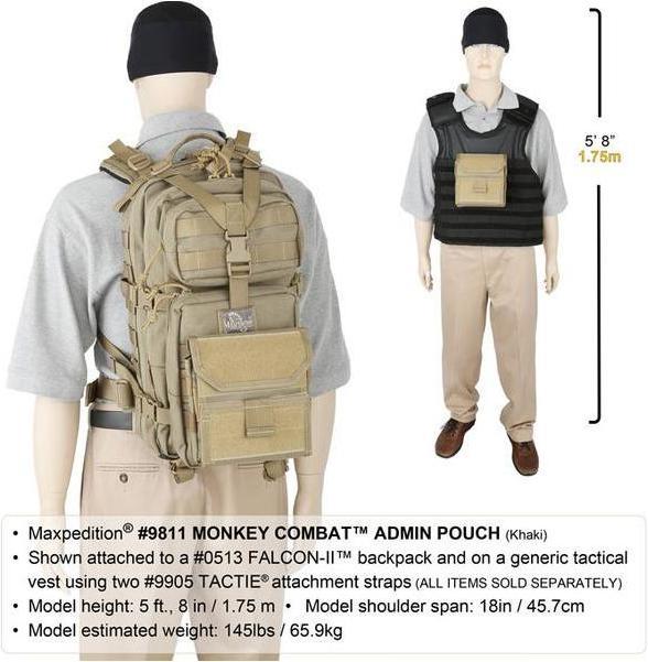 Immagine prodotto Maxpedition Gilet Admin Monkey Combat - Marsupio