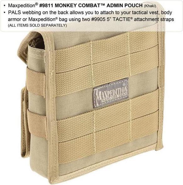 Immagine prodotto Maxpedition Gilet Admin Monkey Combat - Marsupio