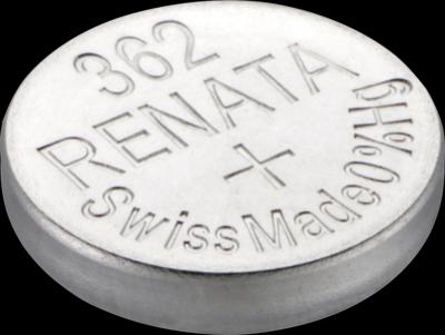 Image du produit Renata 362 / SR721SW - 10 piles boutons (10 pcs, SR58, 23 mAh)