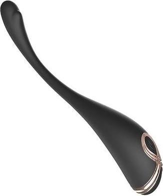 Actual product image S-Hande Swan Vibrator Black - A Sleek And Stylish Adult Toy For Pleasure